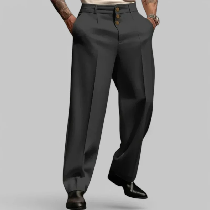 Herren Businesshose mit weitem Schnitt | Anzug - Image 3