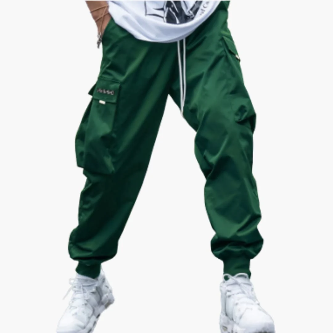 Herren-Cargo-Joggerhose mit Kordelzug und elastischen Bündchen - Image 6