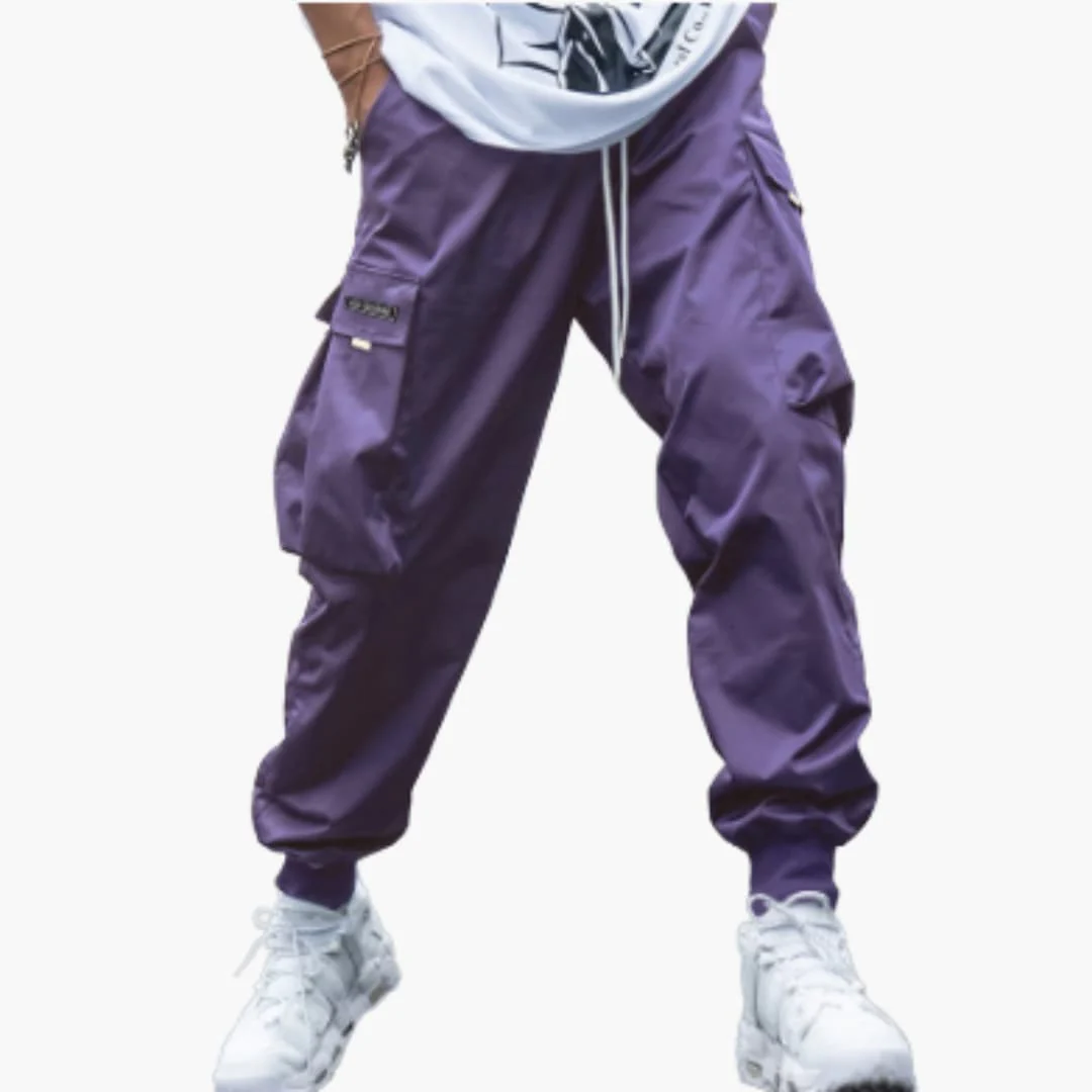 Herren-Cargo-Joggerhose mit Kordelzug und elastischen Bündchen - Image 7