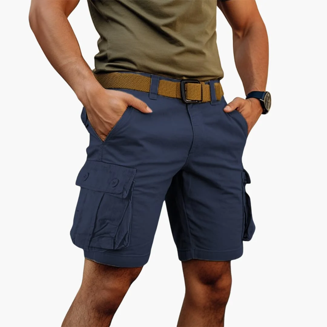 Herren Cargo Shorts mit Reißverschluss und vielen Taschen - Image 11