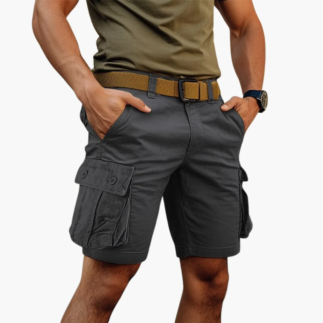 Herren Cargo Shorts mit Reißverschluss und vielen Taschen - Image 6