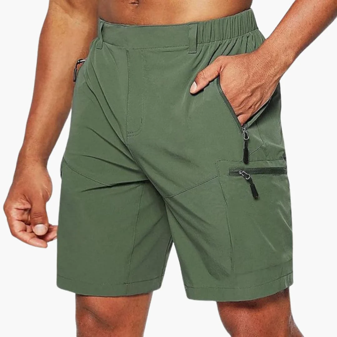 Herren Cargo Shorts mit Reißverschlusstaschen und Ripstop-Gewebe - Image 5