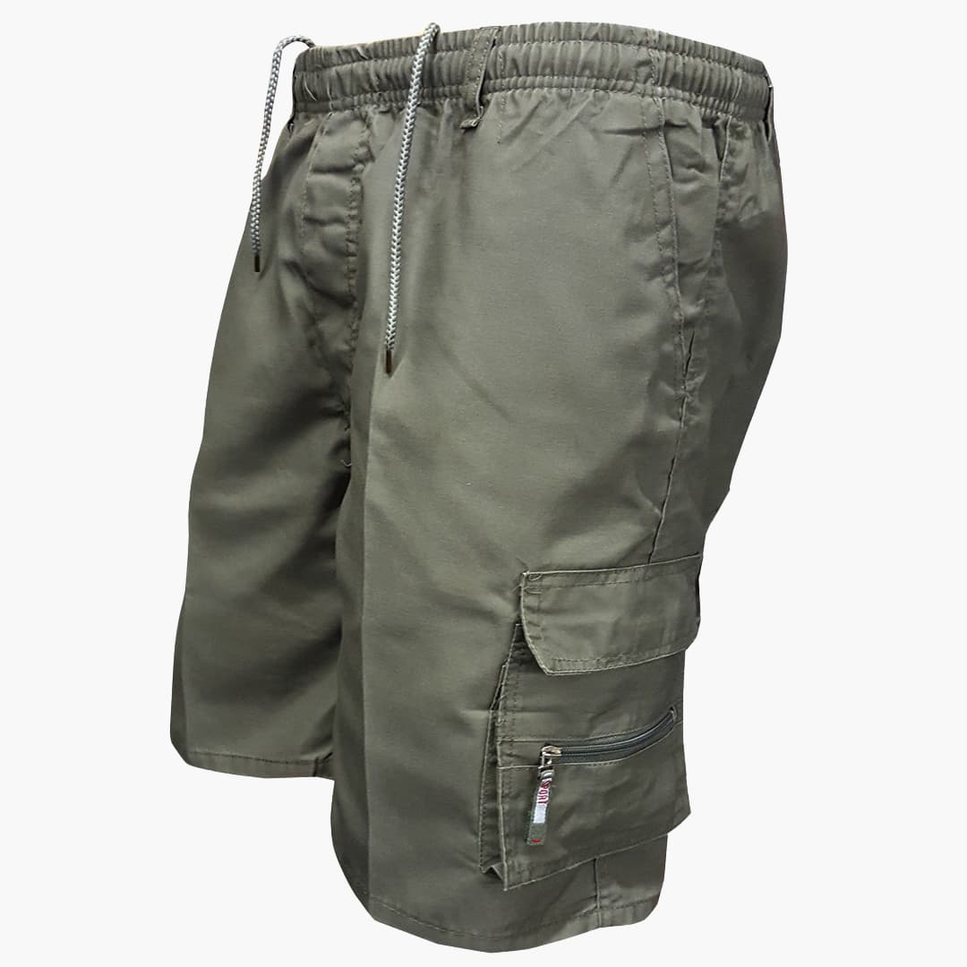 Herren Cargo Shorts mit Taschen und Kordelzug für Sommer - Image 6