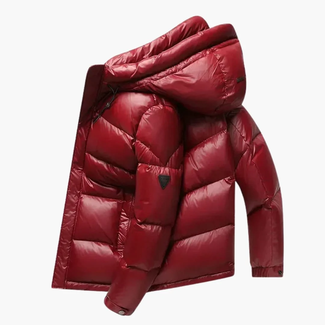 Herren Daunenjacke mit Kapuze - Image 2