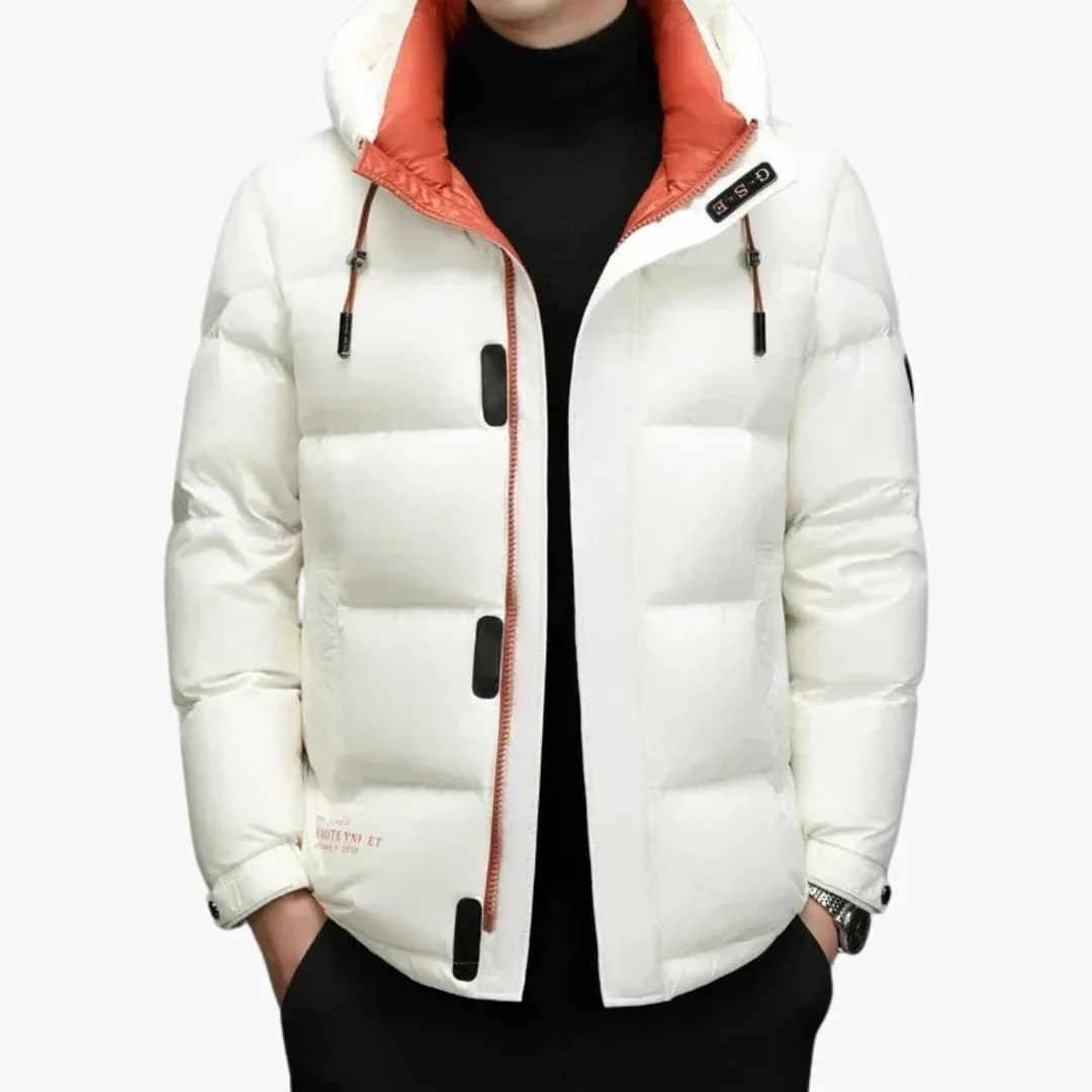 Herren Daunenjacke mit Kapuze - Image 6