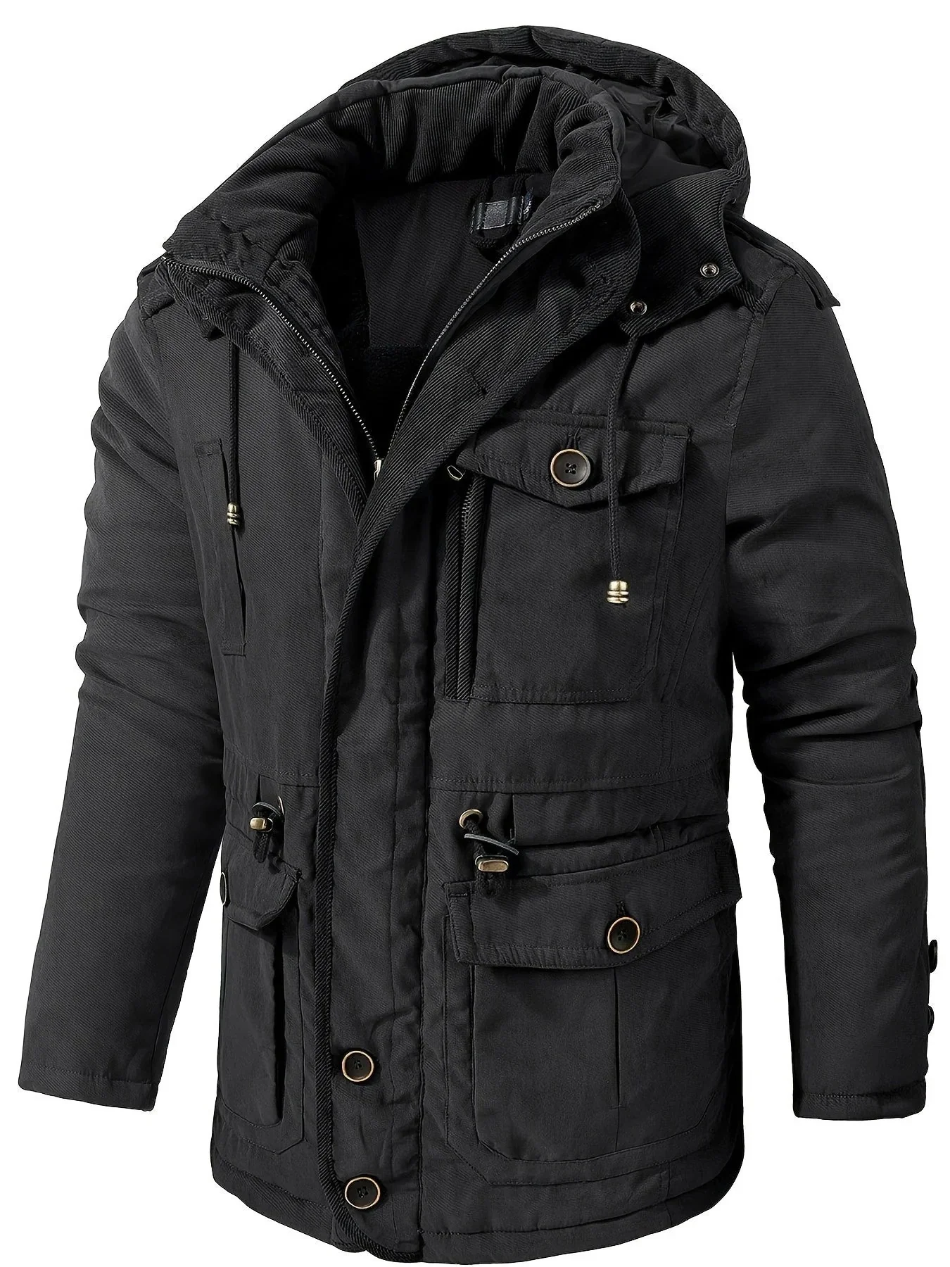 Herren dicke Outdoor-Winterjacke | Warme - Image 6