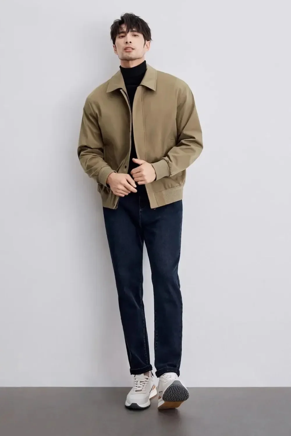 Herren elegante Herbstjacke | Warme - Image 4