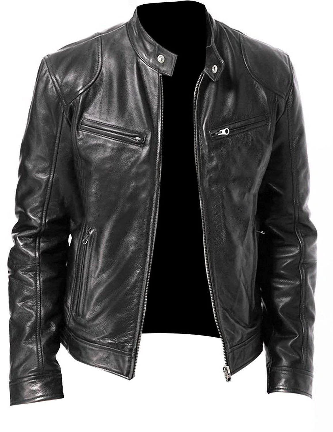 Herren Elegante Kragenjacke - Image 2