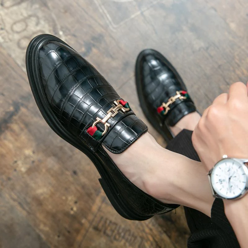 Herren Elegante Loafers aus hochwertigem Leder mit modischen Details - Image 4