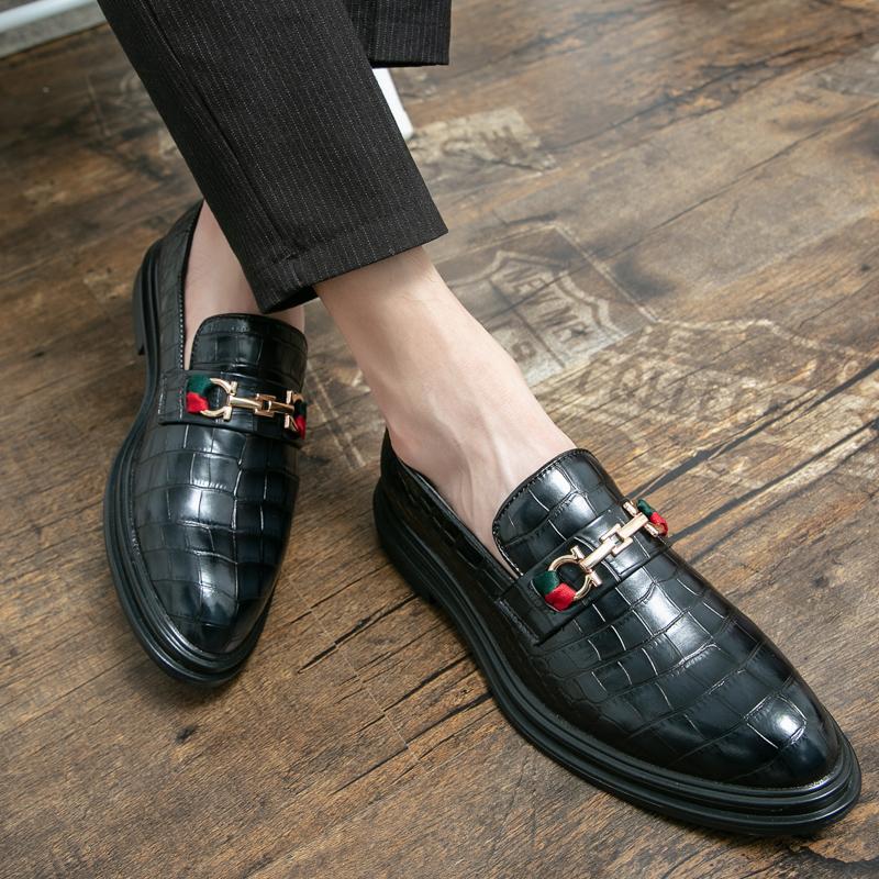 Herren Elegante Loafers aus hochwertigem Leder mit modischen Details - Image 5