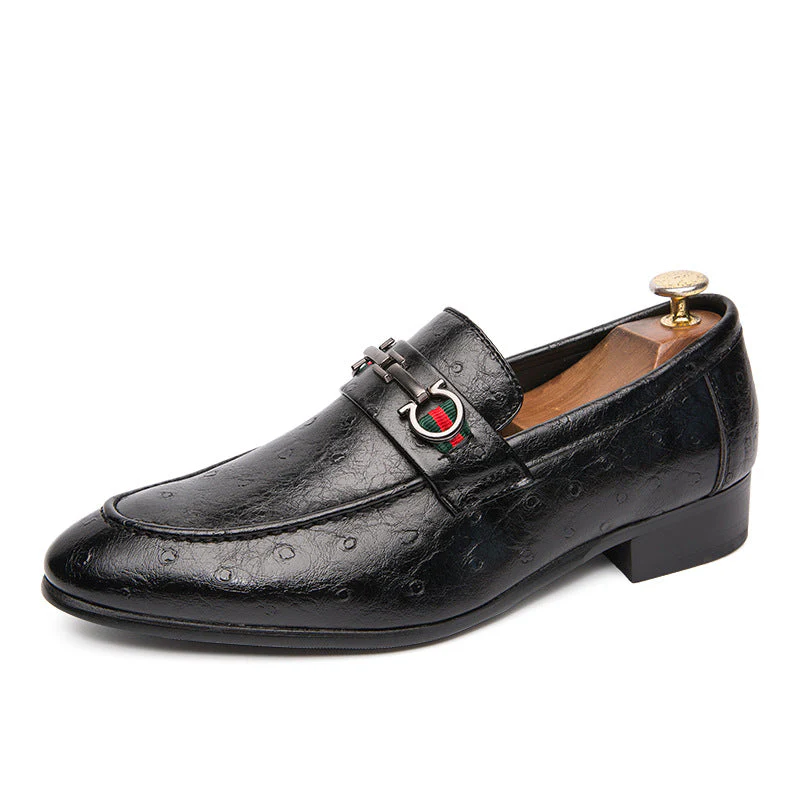 Herren Elegante Mokassins aus hochwertigem Leder mit modischem Schnallenverschluss - Image 5
