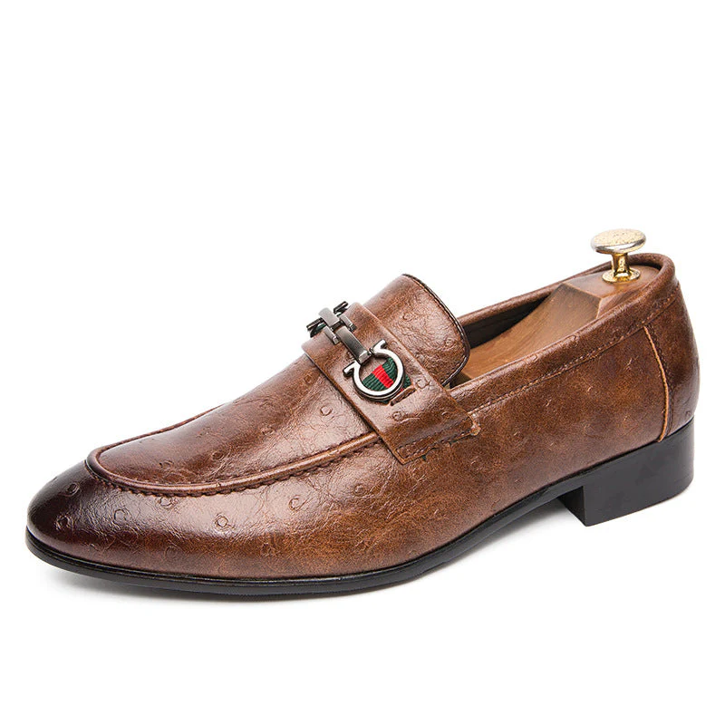 Herren Elegante Mokassins aus hochwertigem Leder mit modischem Schnallenverschluss - Image 6