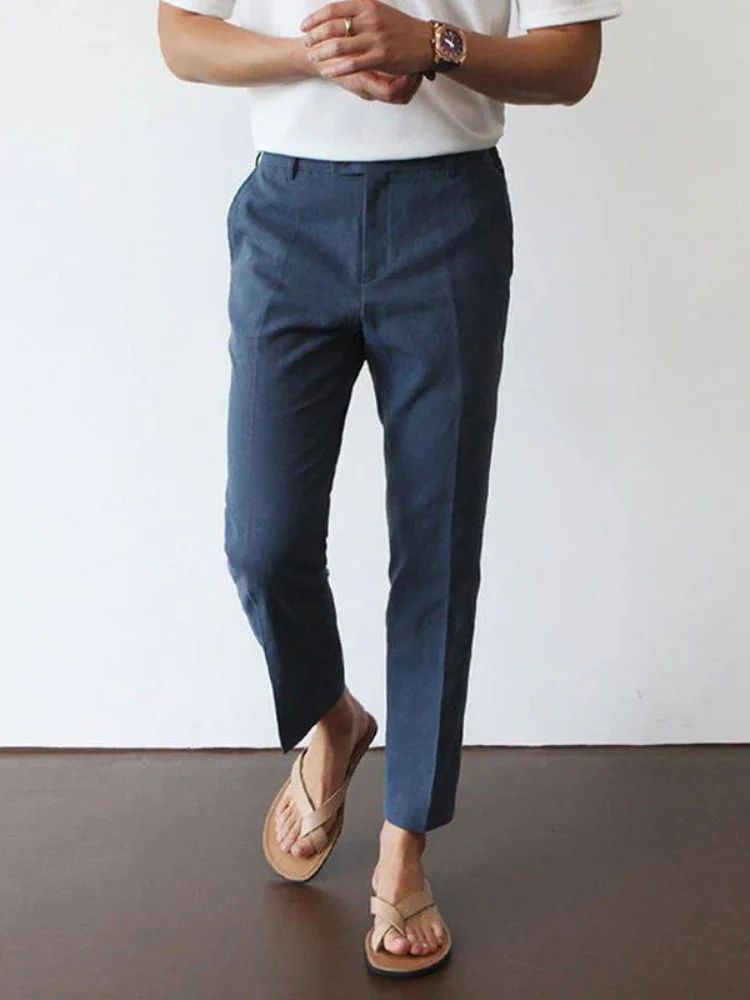 Herren elegante Sommerhosen | Leichte
