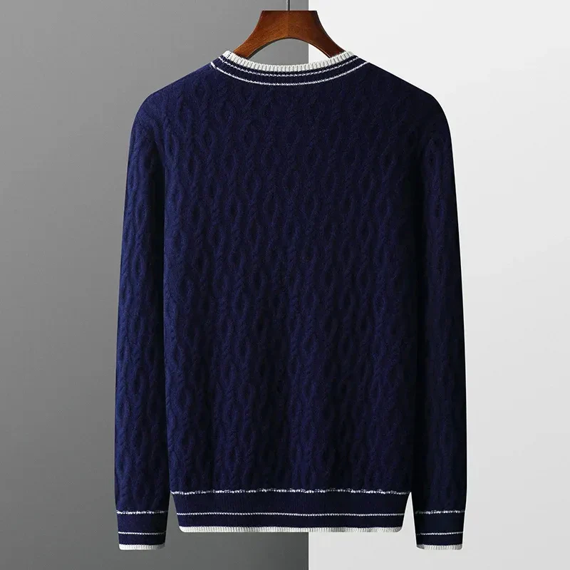 Herren eleganter Herbstpullover | Lang - Image 8