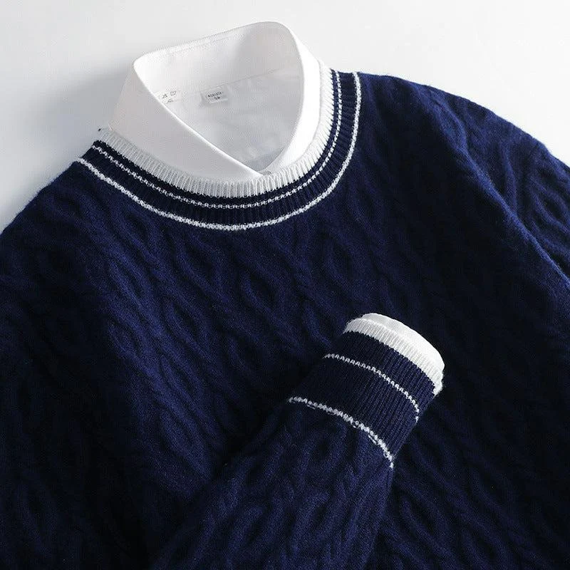 Herren eleganter Herbstpullover | Lang - Image 9