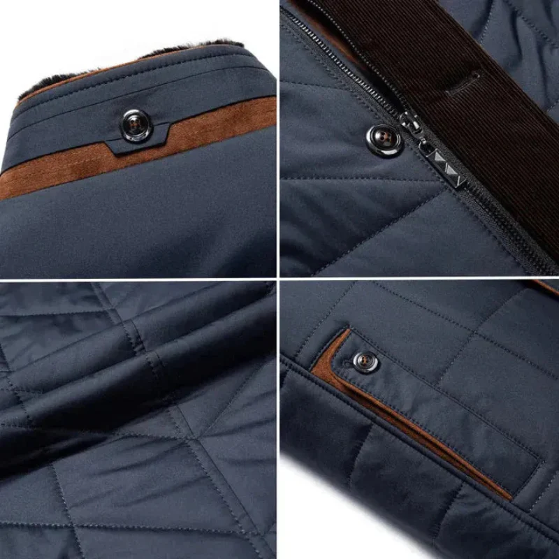 Herren eleganter Premium-Mantel | Warme - Image 4