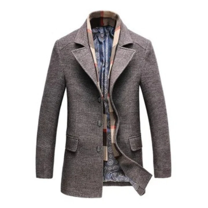 Herren eleganter Premium-Wintermantel | Warme - Image 5