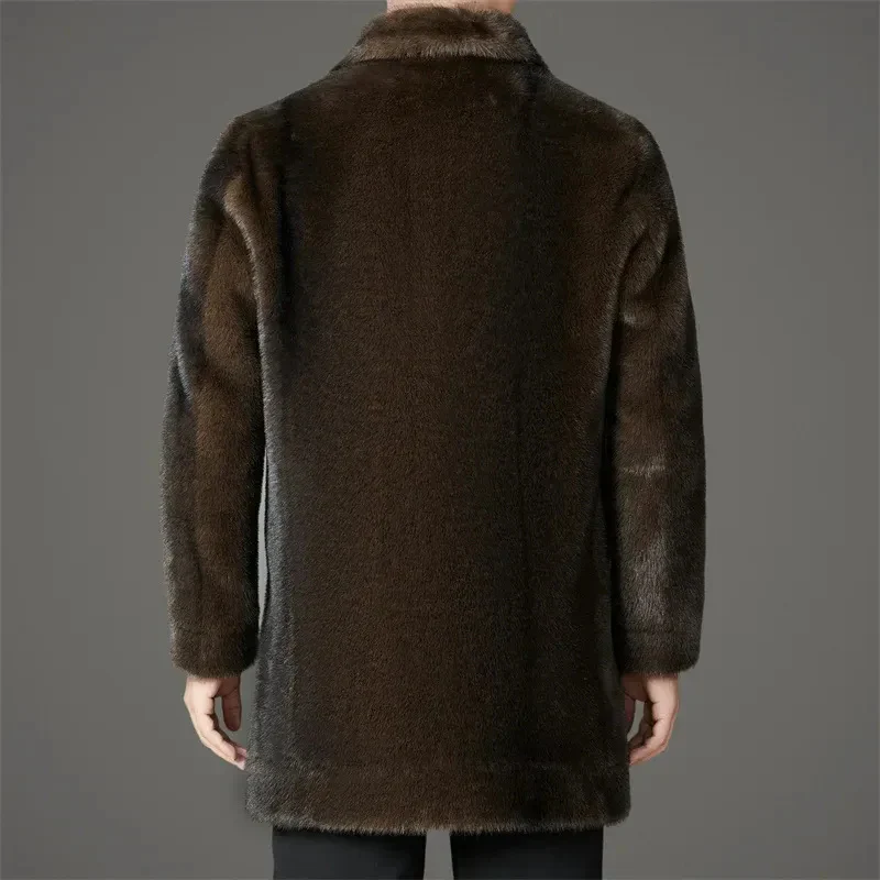 Herren eleganter weicher Mantel | Winter - Image 6