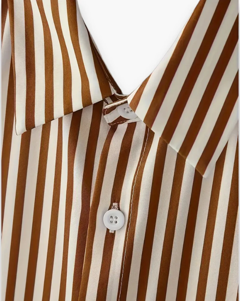 Herren Freizeit Set mit Streifen | Sommerlich & Bequem - Image 2