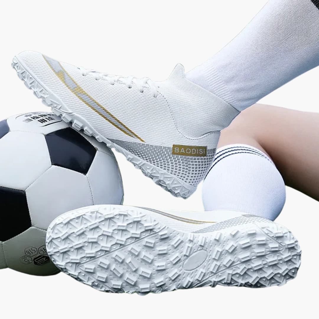 Herren Fußballschuhe mit Schnürung und Stollen Sohle - Image 6