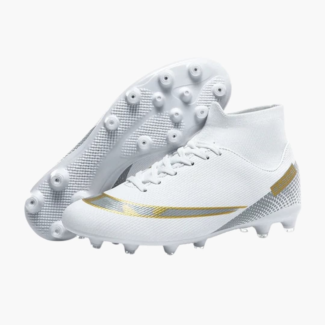 Herren Fußballschuhe mit Schnürung und Stollen Sohle - Image 7