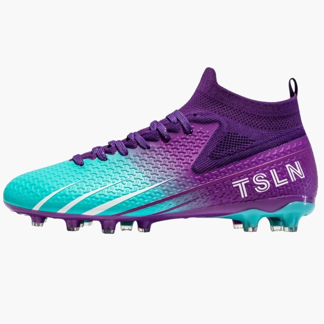 Herren Fußballschuhe mit Schnürung und strukturierter Oberfläche - Image 4