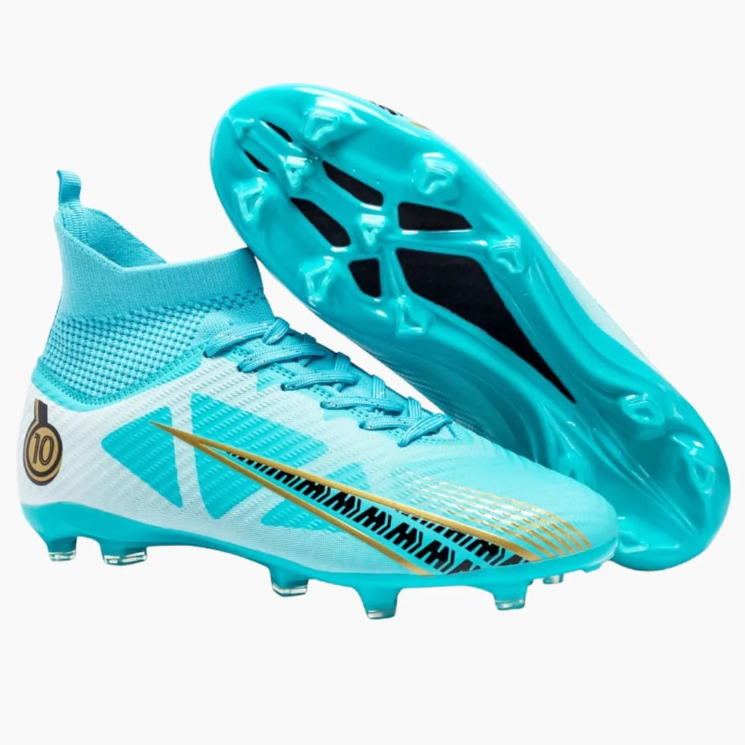 Herren Fußballschuhe mit Struktur-Oberfläche und Schnürung - Image 13