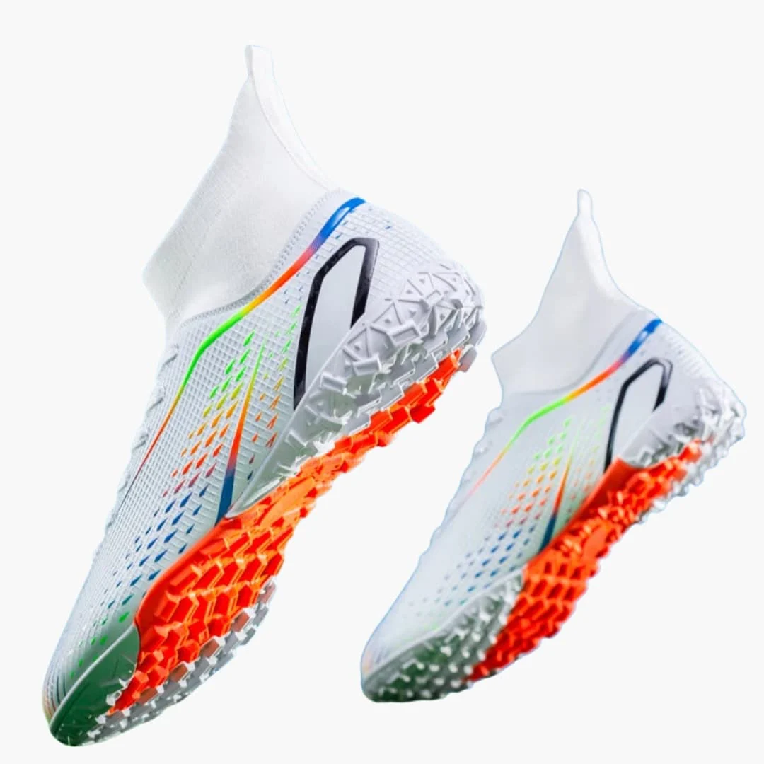 Herren Fußballschuhe mit Struktur Oberfläche und Stollensohle - Image 2