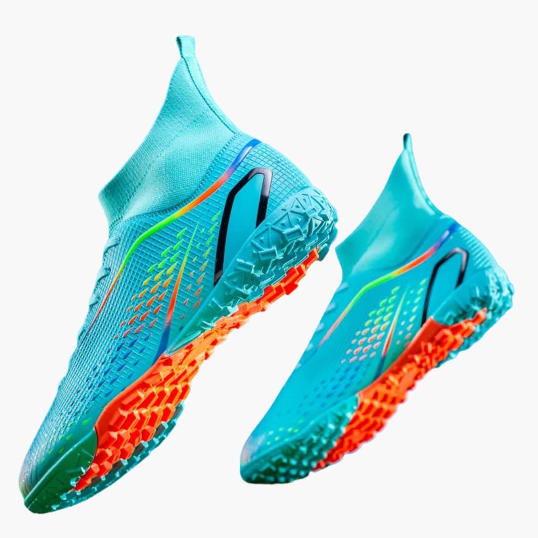 Herren Fußballschuhe mit Struktur Oberfläche und Stollensohle - Image 4