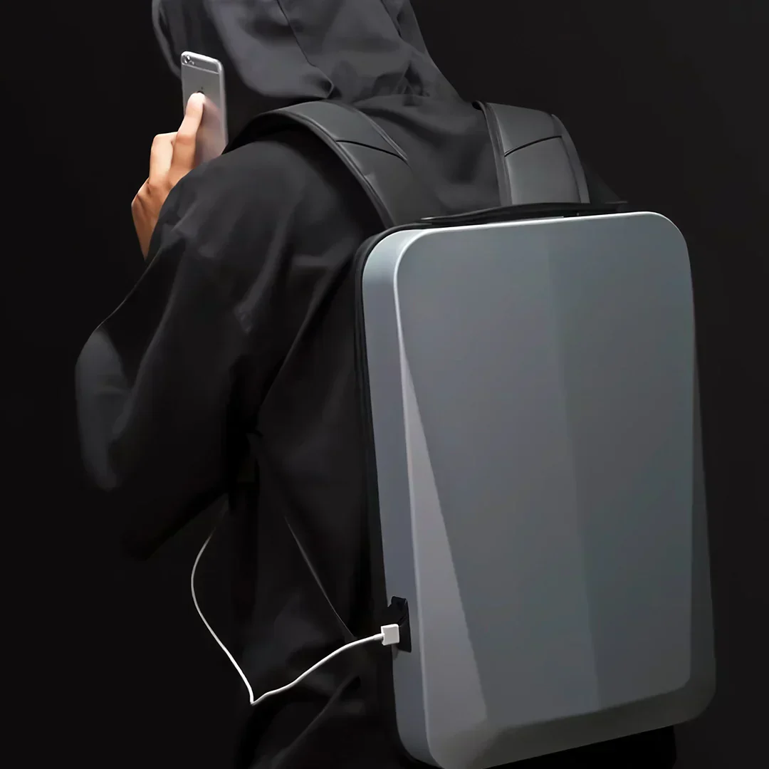 Herren Hartschale Sicherheits Gadget Tasche | Anti-Diebstahl - Image 4