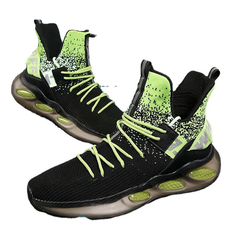Herren Hochleistungs Basketball Sneakers mit atmungsaktivem Obermaterial - Image 3