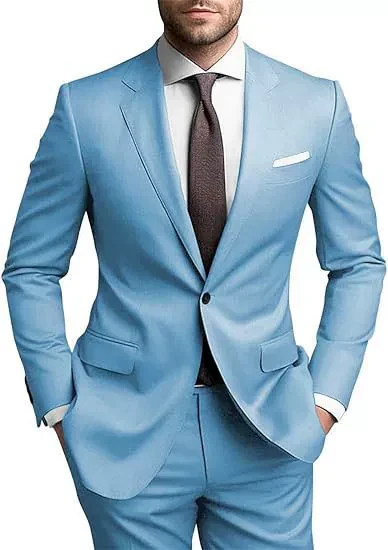 Herren Hochzeitsgast Anzug | Blazer und Hosen - Image 4