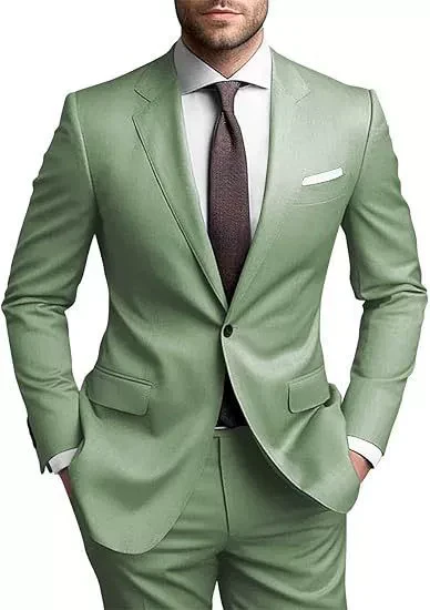 Herren Hochzeitsgast Anzug | Blazer und Hosen - Image 8