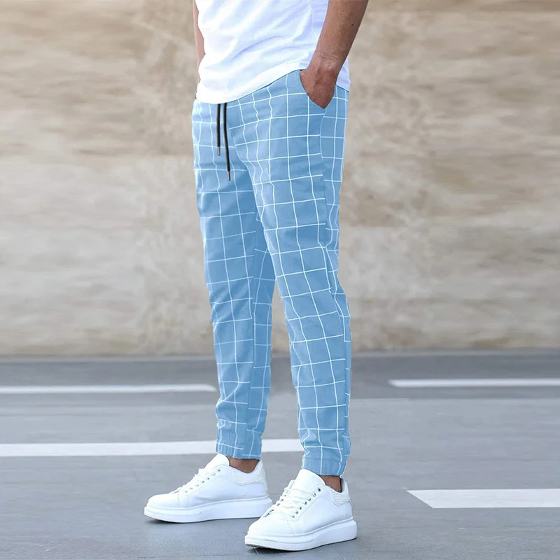 Herren Hose Kariert Slim Fit | Leicht Bequem - Image 4
