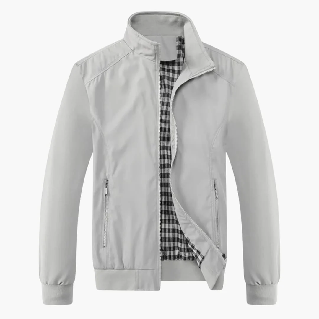 Herren Jacke mit Kragen und Reißverschluss - Image 4