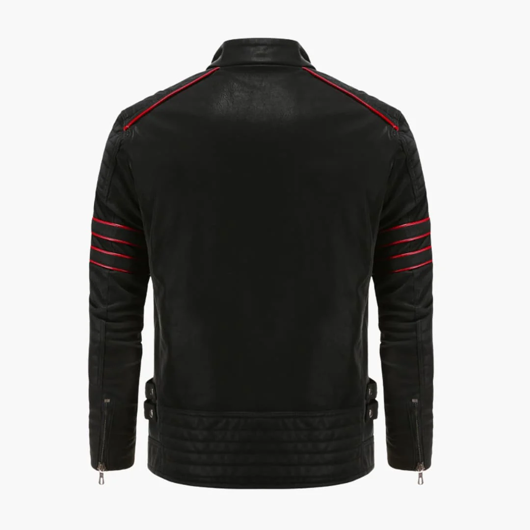 Herren Jacke mit Reißverschluss und Schulterpaspelierung - Image 2