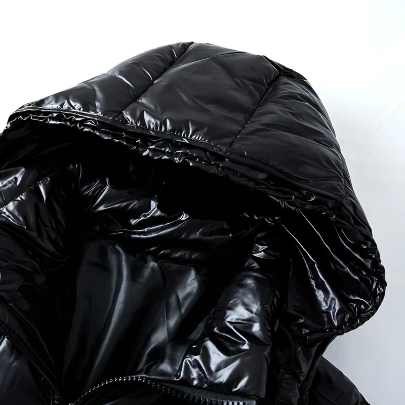 Herren klassische gesteppte Kapuzenjacke | Beheizbare - Image 2