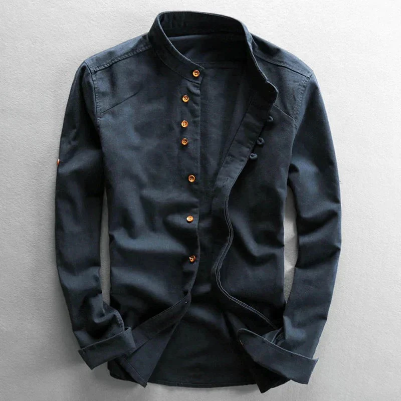 Herren klassisches elegantes Hemd | Langarm