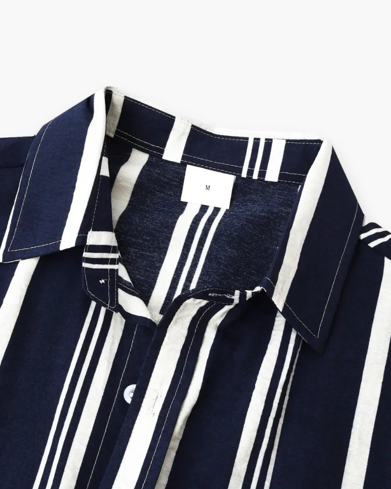 Herren Klassisches Gestreiftes Hemd | Elegant Sommer Hemd - Image 2
