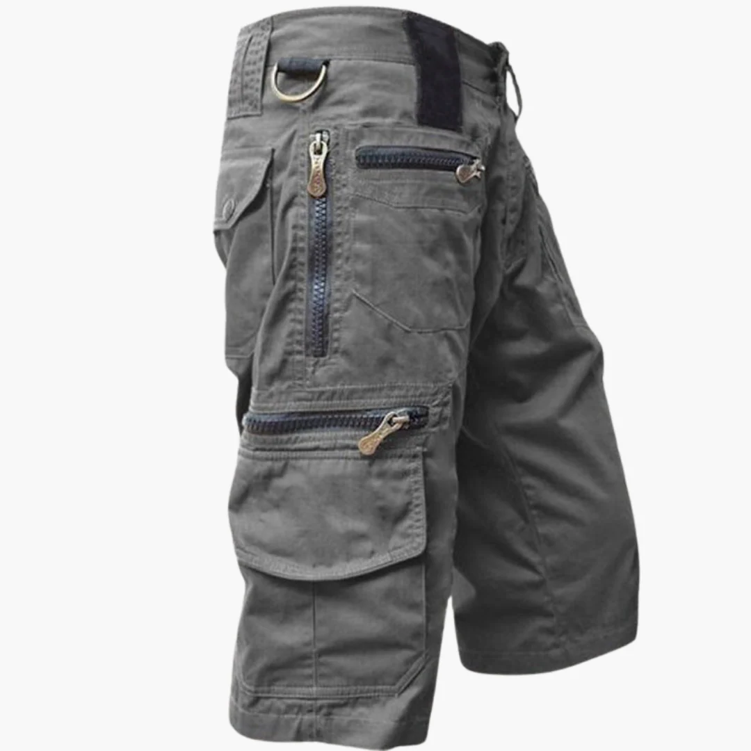 Herren knielange Cargo-Shorts mit mehreren Taschen und Gürtelschlaufen - Image 5