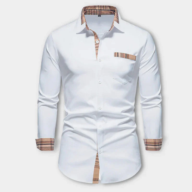 Herren Langarm Casual Hemd für Vielseitige Anlässe - Image 5