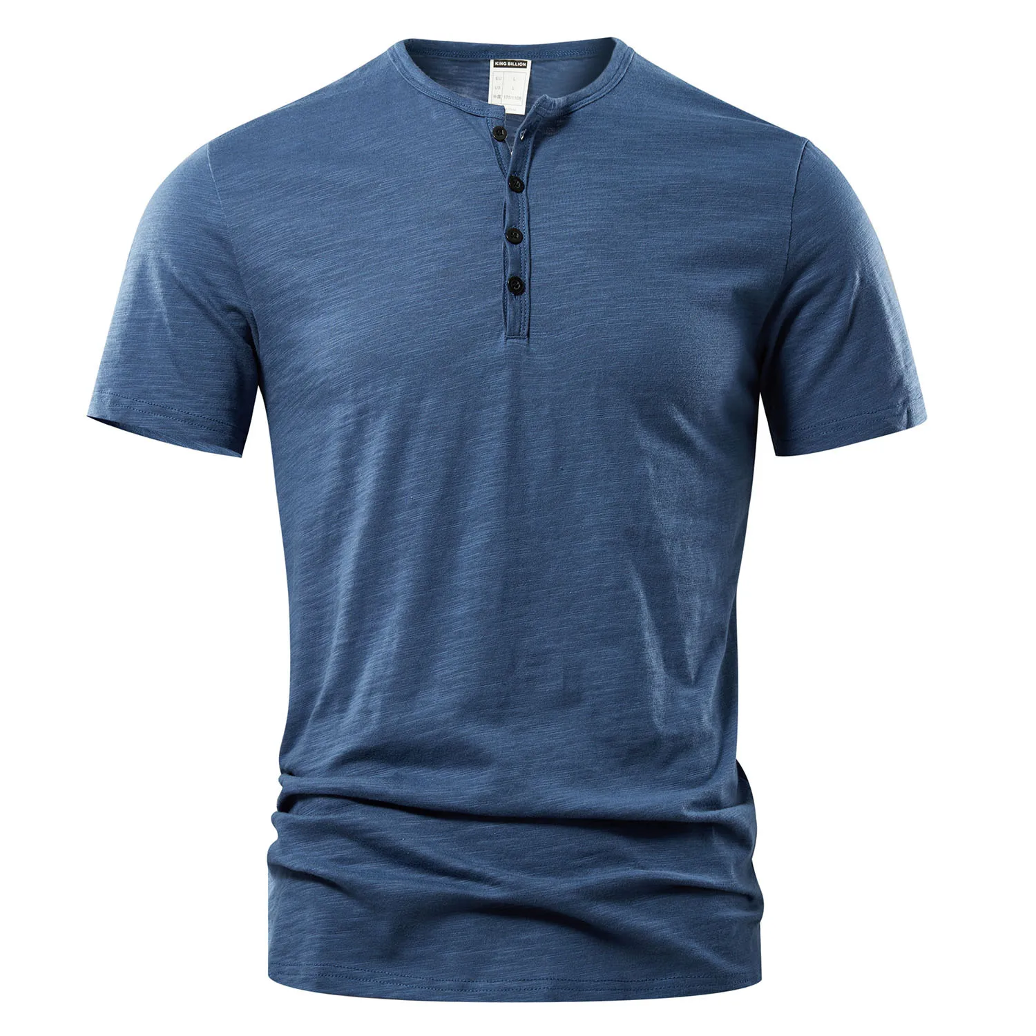 Herren Lässig Henley T-Shirt | Klassisch