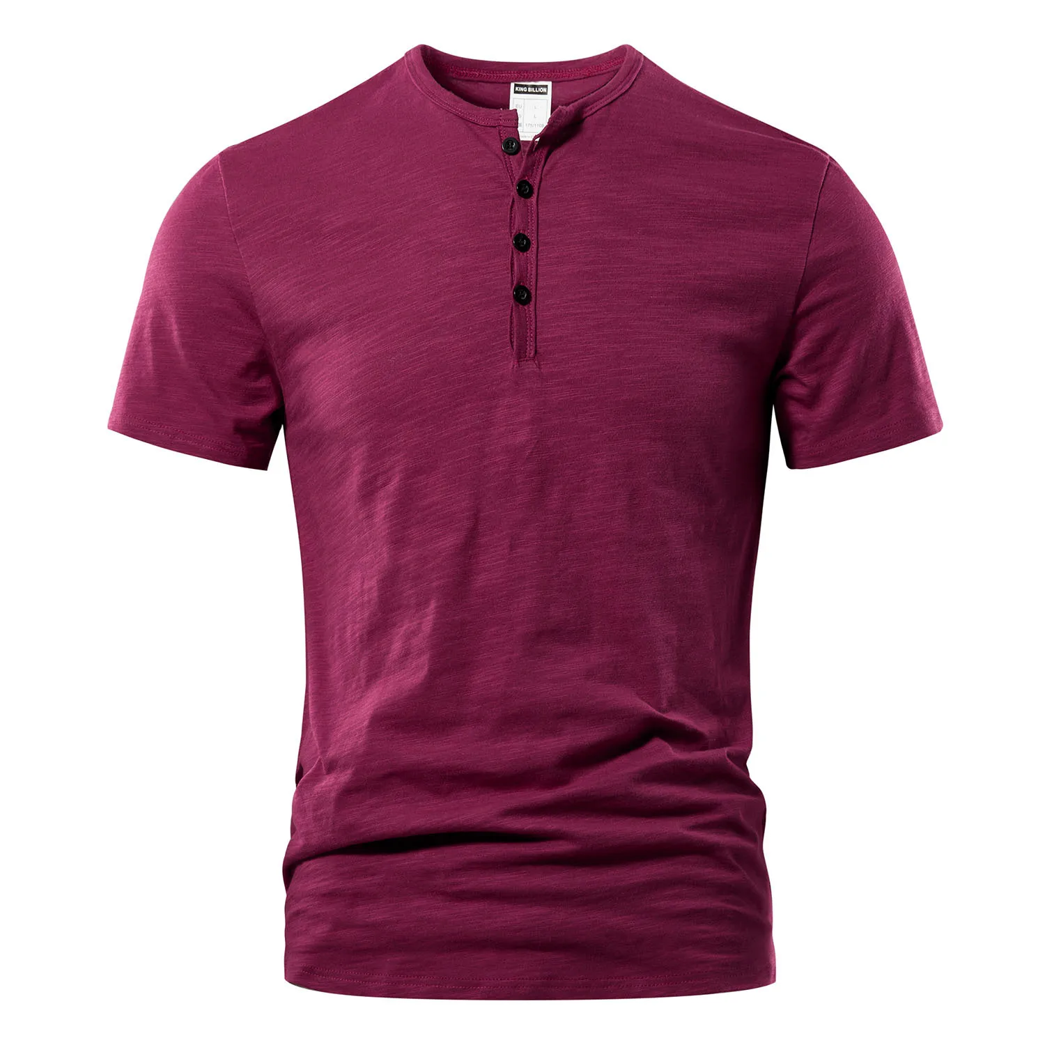 Herren Lässig Henley T-Shirt | Klassisch - Image 3