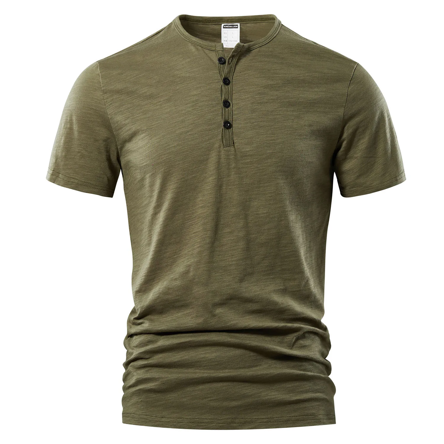 Herren Lässig Henley T-Shirt | Klassisch - Image 8