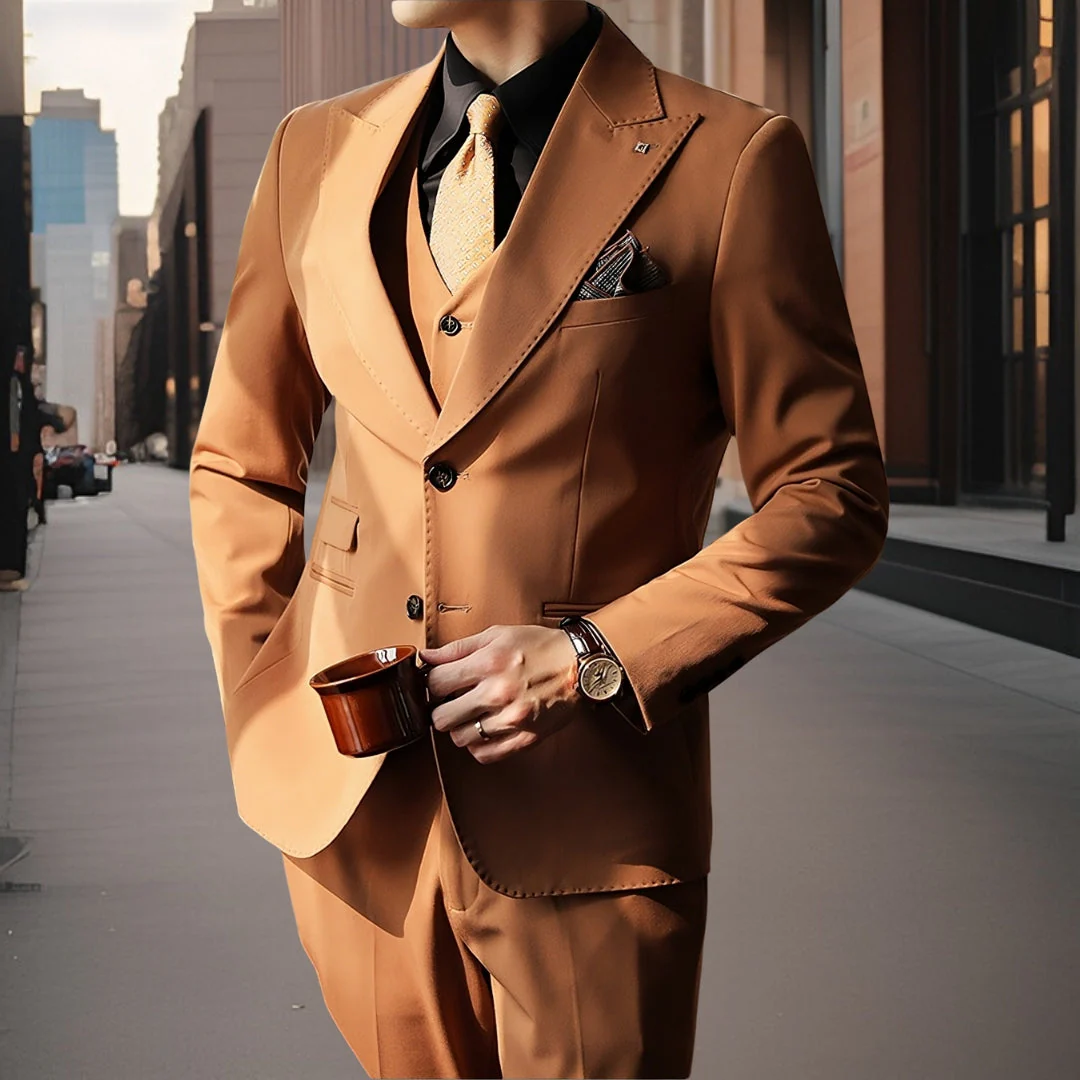 Herren Premium Hochzeitsgast Anzug | Dreiteilig - Image 5