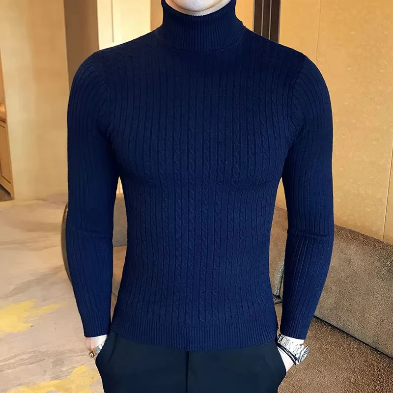 Herren Pullover mit schmaler Passform | Rollkragen - Image 6