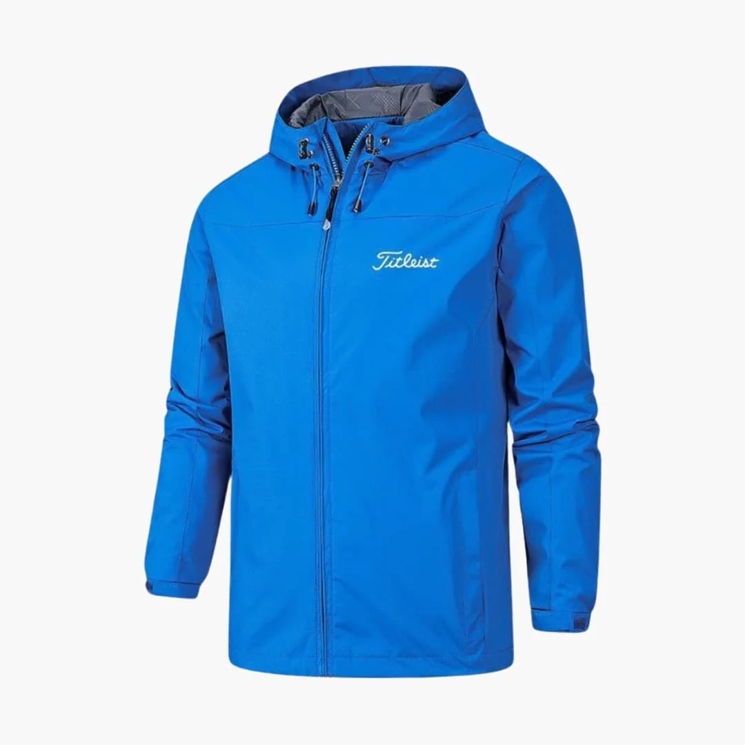Herren Regenjacke mit Durchgehender Reißverschluss - Image 3