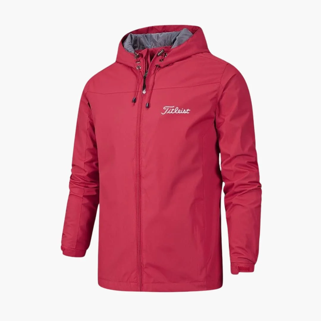 Herren Regenjacke mit Durchgehender Reißverschluss - Image 4