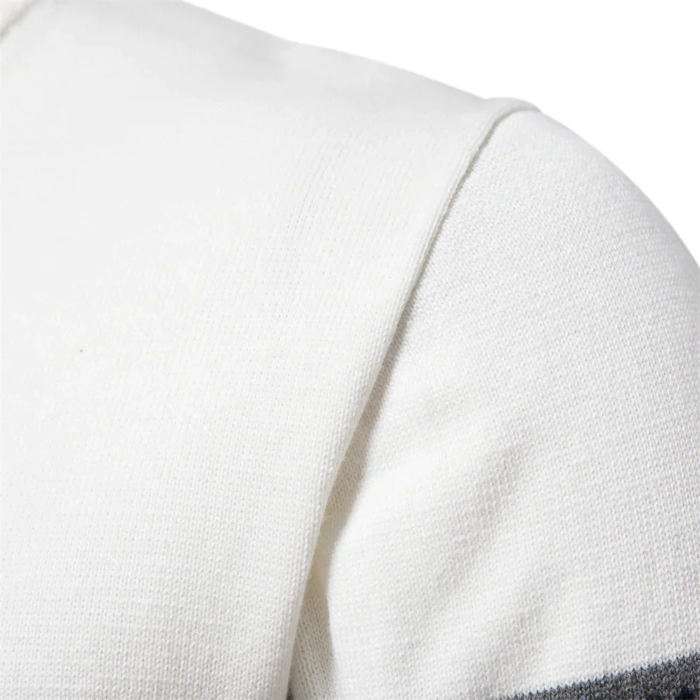 Herren Retro Half-Zip Pullover