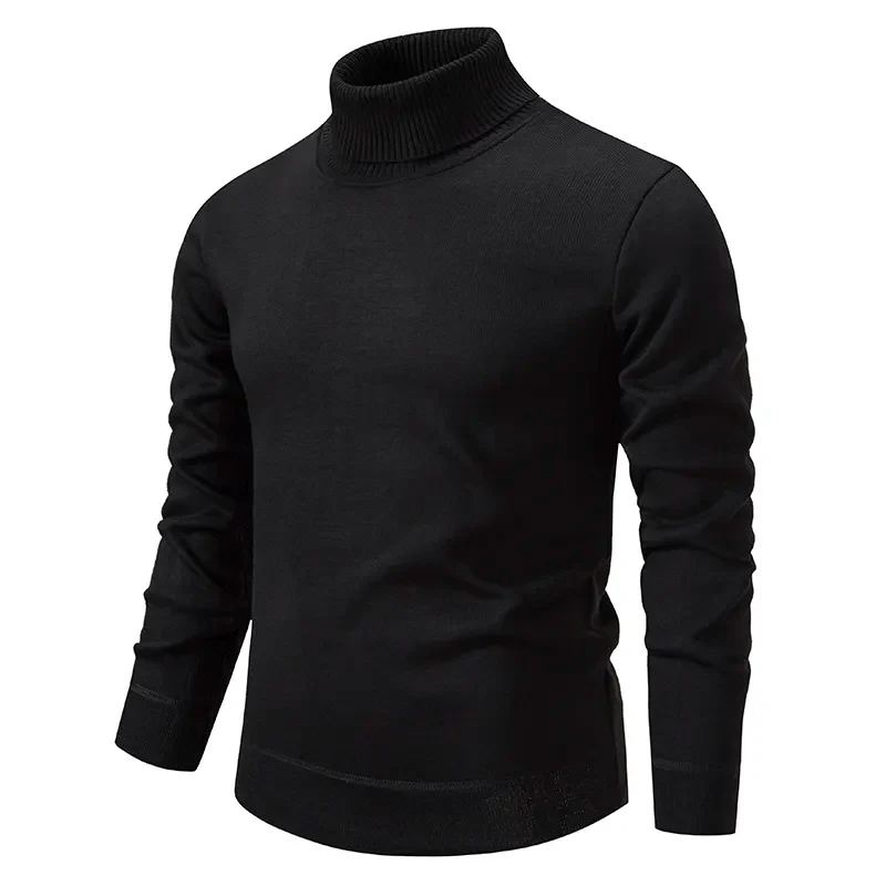 Herren-Rollkragenpullover – klassisches Design - Image 3